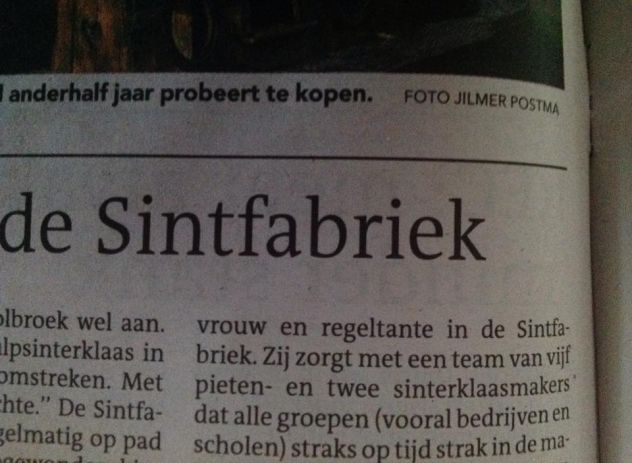 sintfabriek